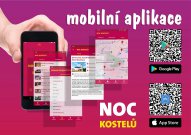 Aplikace Noc kostelů pro chytré telefony